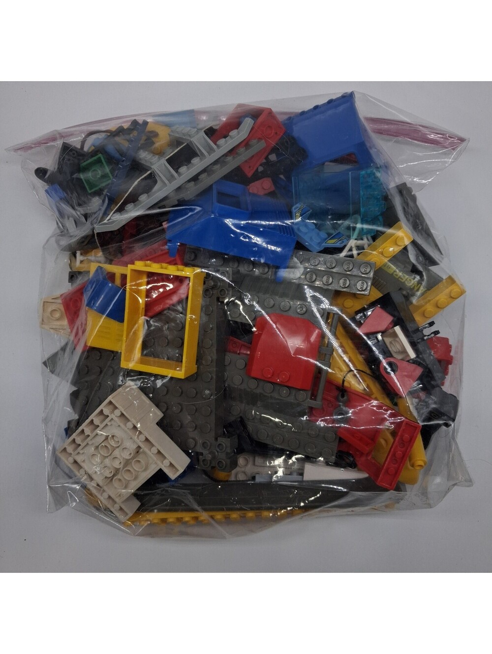 LEGO Compatible Bulk Parts Lot Mixed Bricks Plates Wheels Vehicle Pieces Incompl